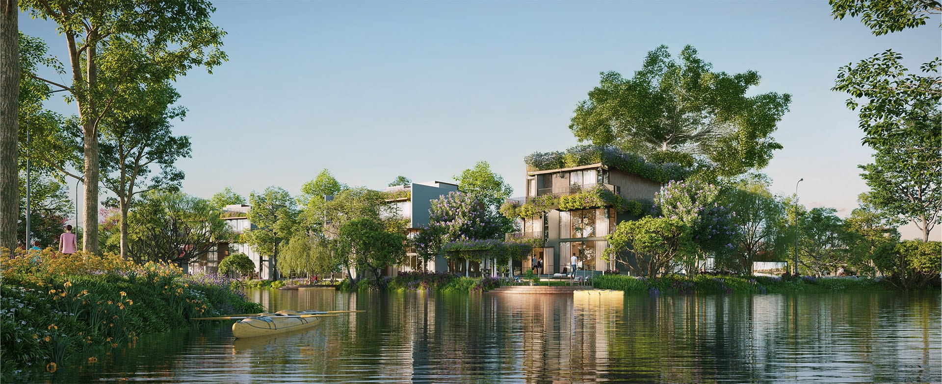 Biệt thự đảo tại dự án Alluvia City